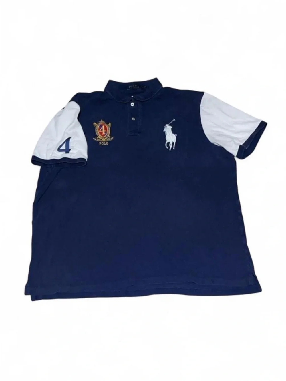 Polo Ralph Lauren Big Pony Polo Shirt Men’s XL Classic Fit Navy #4 Rugby
